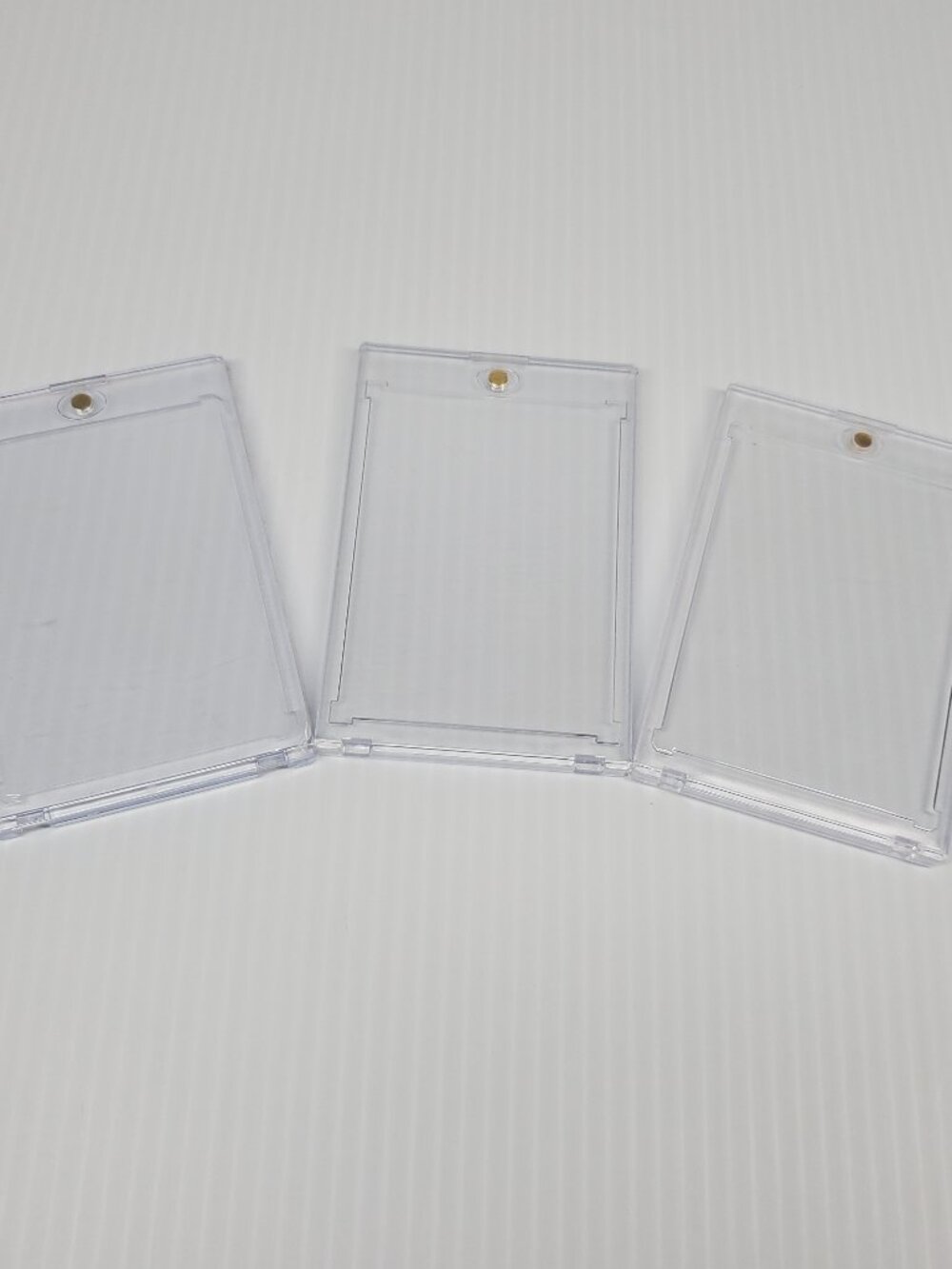 Used One Touch Magnetic Card Holders, Qty 3